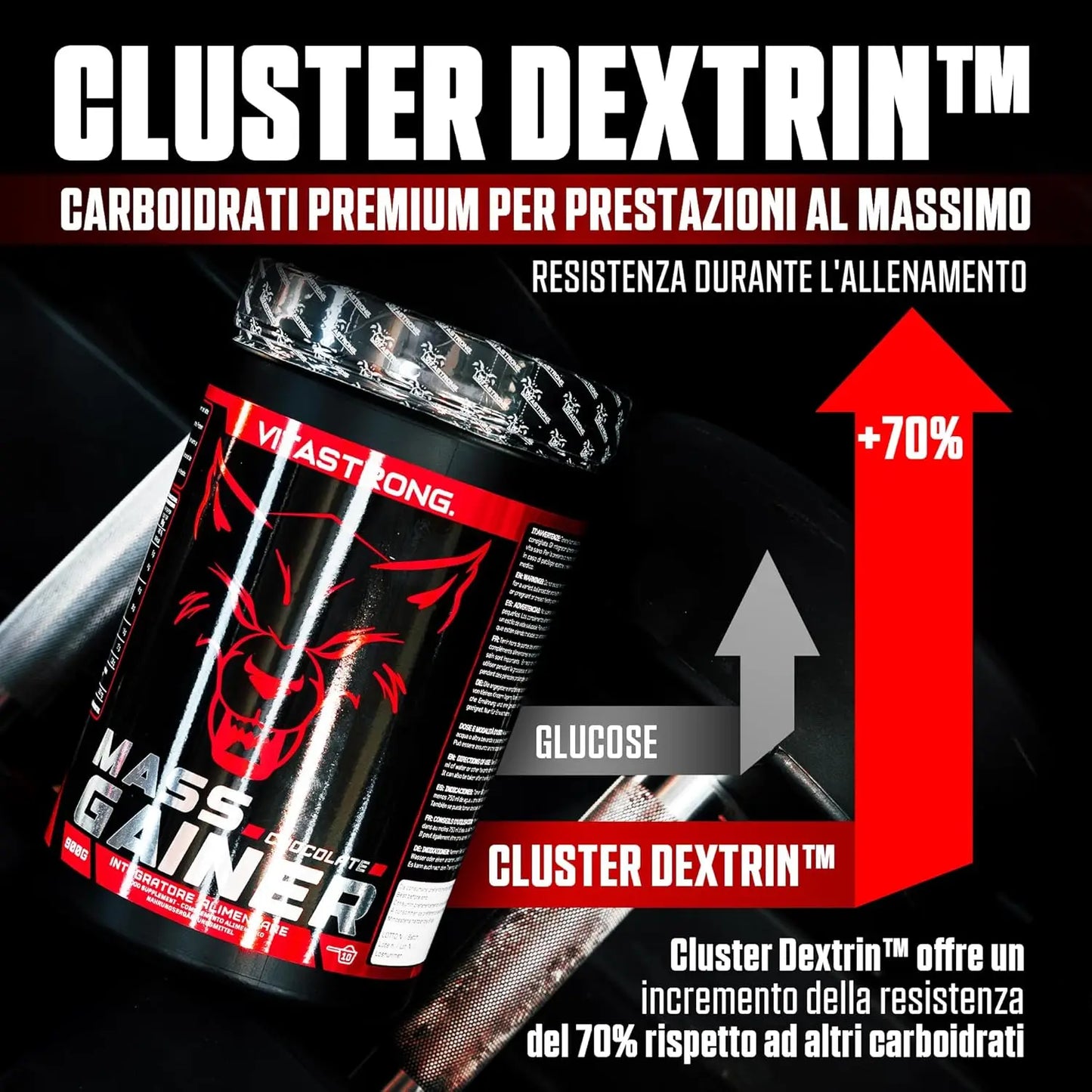 Mass Gainer VITASTRONG – Prise de Masse Rapide & Muscles Denses - FORCE CONDITION SPORT