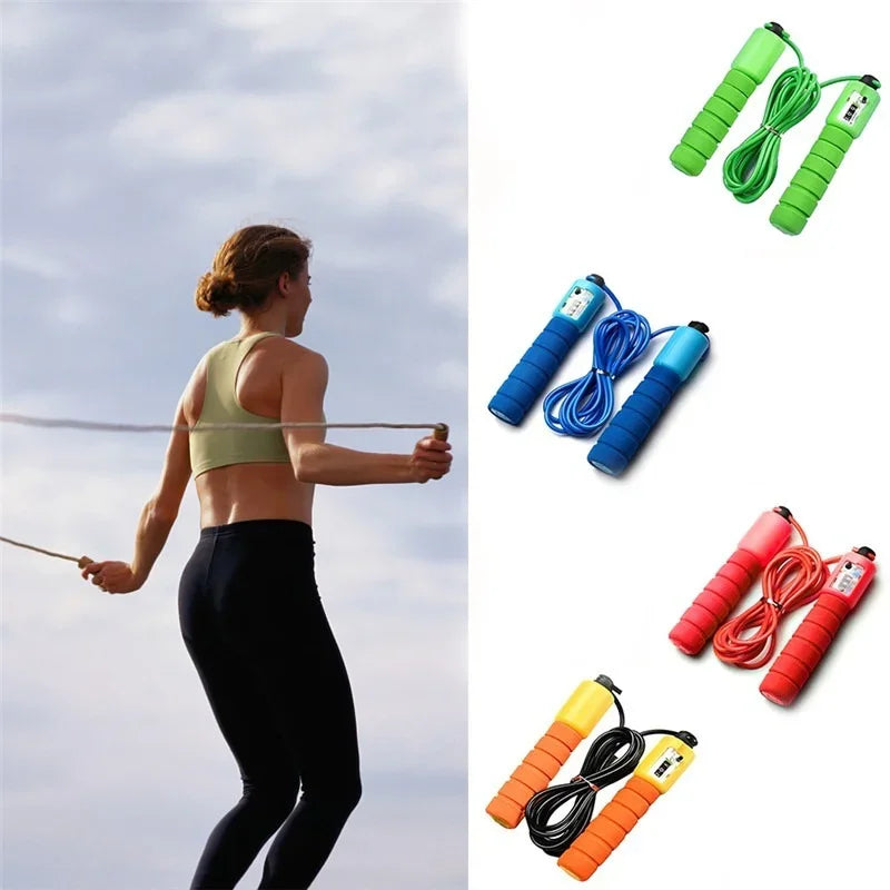 Corde à sauter avec compteur électronique – rapide et réglable – FORCE CONDITION SPORT