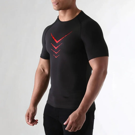 T-shirt de Compression Homme – Performance & Respirabilité Maximale - FORCE CONDITION SPORT