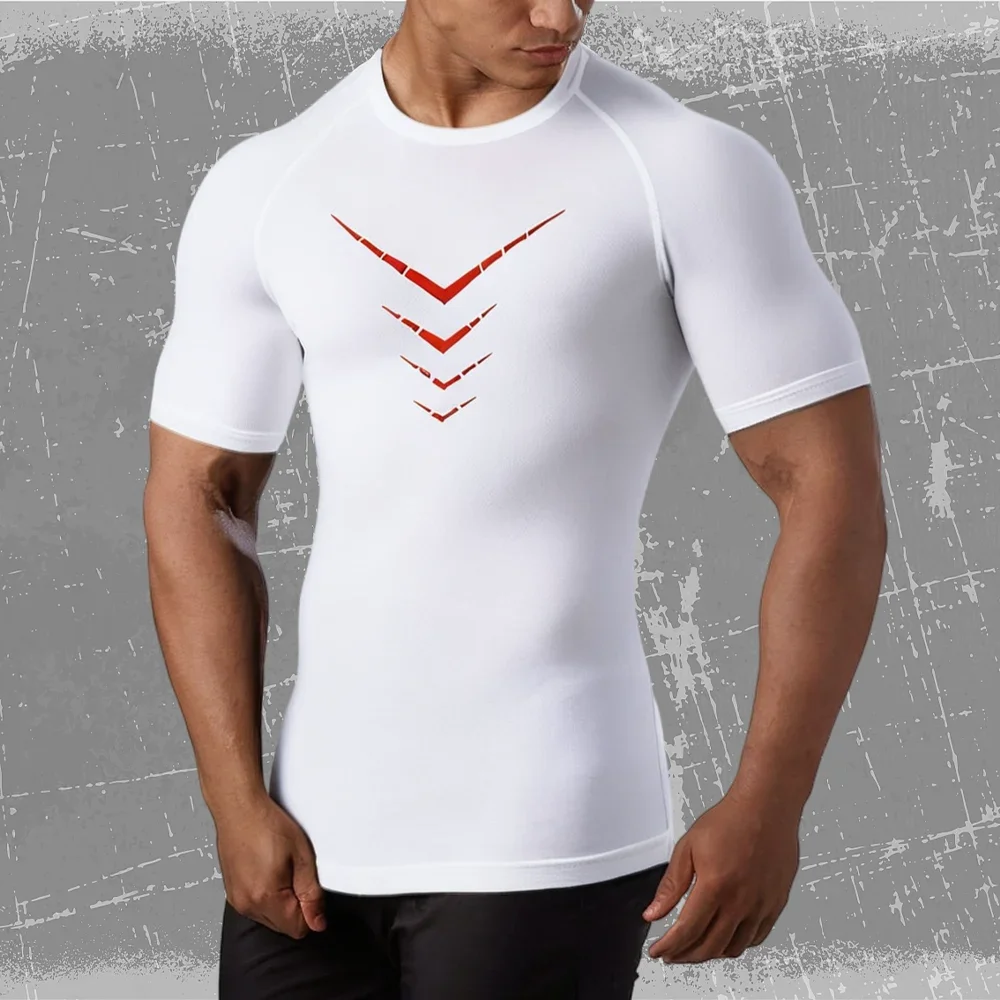 T-shirt de Compression Homme – Performance & Respirabilité Maximale - FORCE CONDITION SPORT