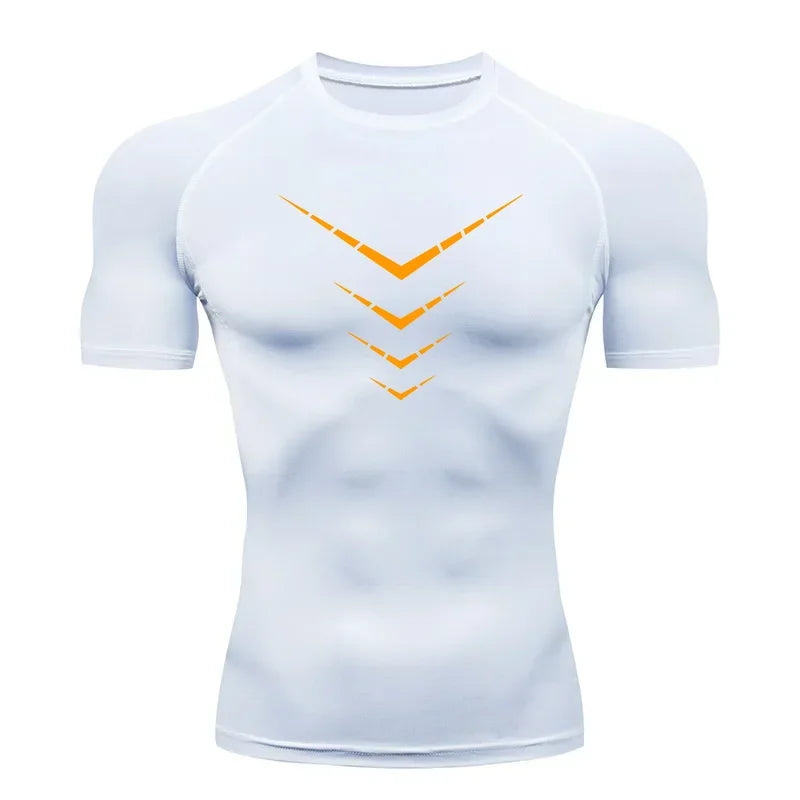 T-shirt de Compression Homme – Performance & Respirabilité Maximale - FORCE CONDITION SPORT