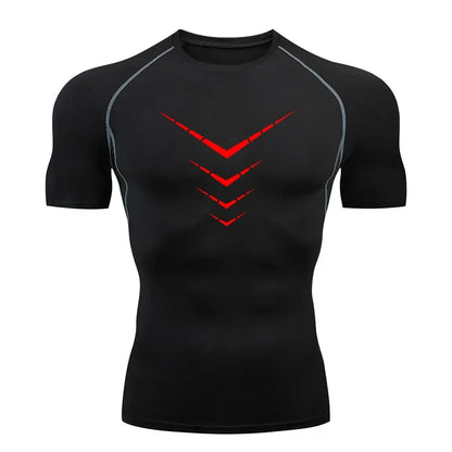 T-shirt de Compression Homme – Performance & Respirabilité Maximale - FORCE CONDITION SPORT
