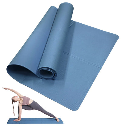 Tapis de fitness antidérapant 4MM – confort et stabilité – FORCE CONDITION SPORT