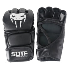 Charger l'image dans la galerie, Gants MMA demi-doigts pour boxe, Muay Thai et entraînement combat pro

