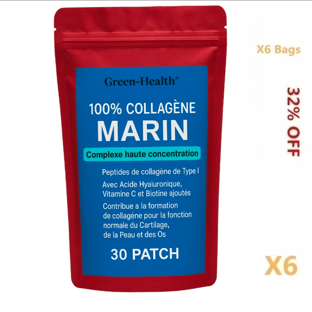 Patch collagène marin haute puissance – régénération de la peau, renfort articulaire et osseux – FORCE CONDITION SPORT