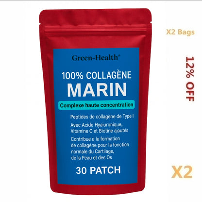 Patch collagène marin haute puissance – régénération de la peau, renfort articulaire et osseux – FORCE CONDITION SPORT
