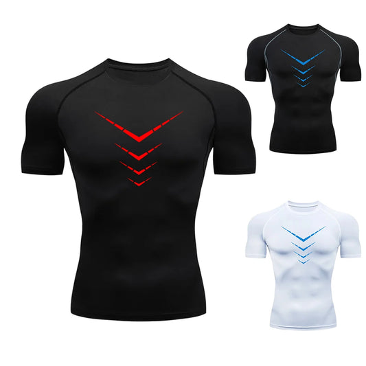 T-shirt de Compression Homme – Performance & Respirabilité Maximale - FORCE CONDITION SPORT