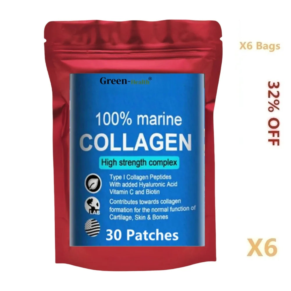 Patch collagène marin haute puissance – régénération de la peau, renfort articulaire et osseux – FORCE CONDITION SPORT